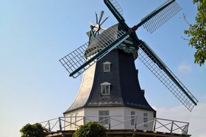 Moulin à vent d’Oldsum rénové 